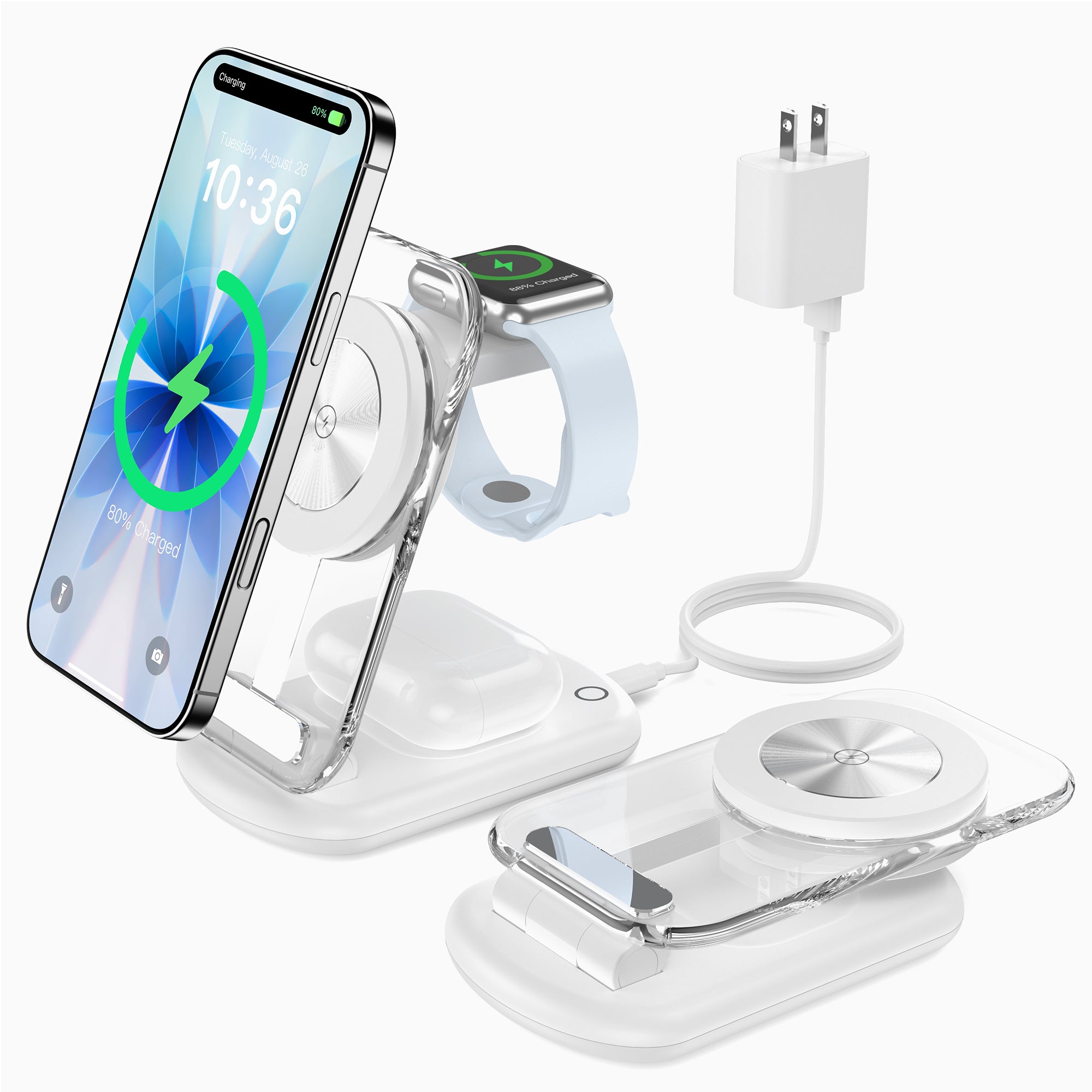 3-in-1 Magnetic Wireless Charger