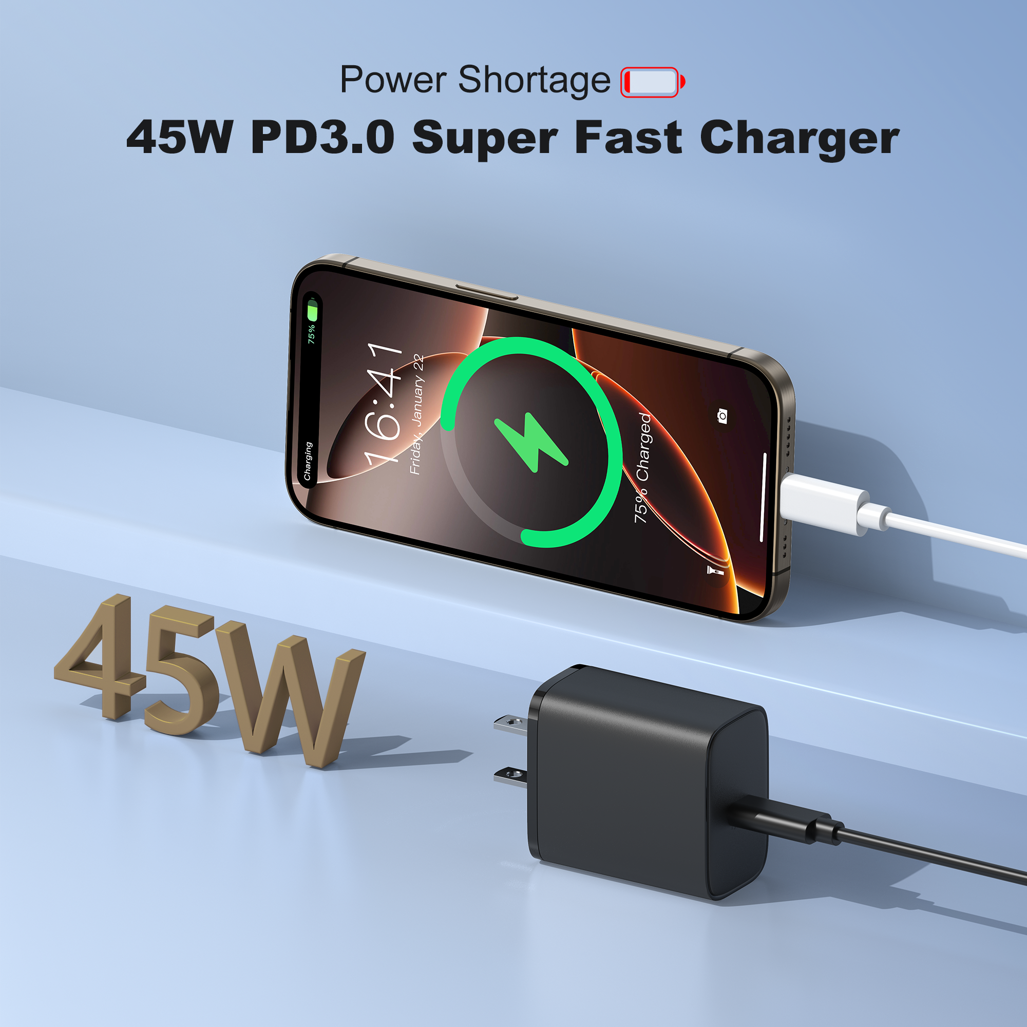 PD 45W Wall Charger