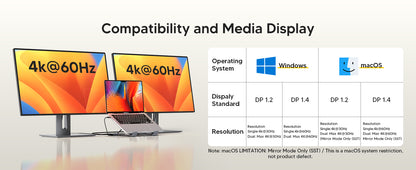 8-in-1 USB-C Laptop Dock Stand